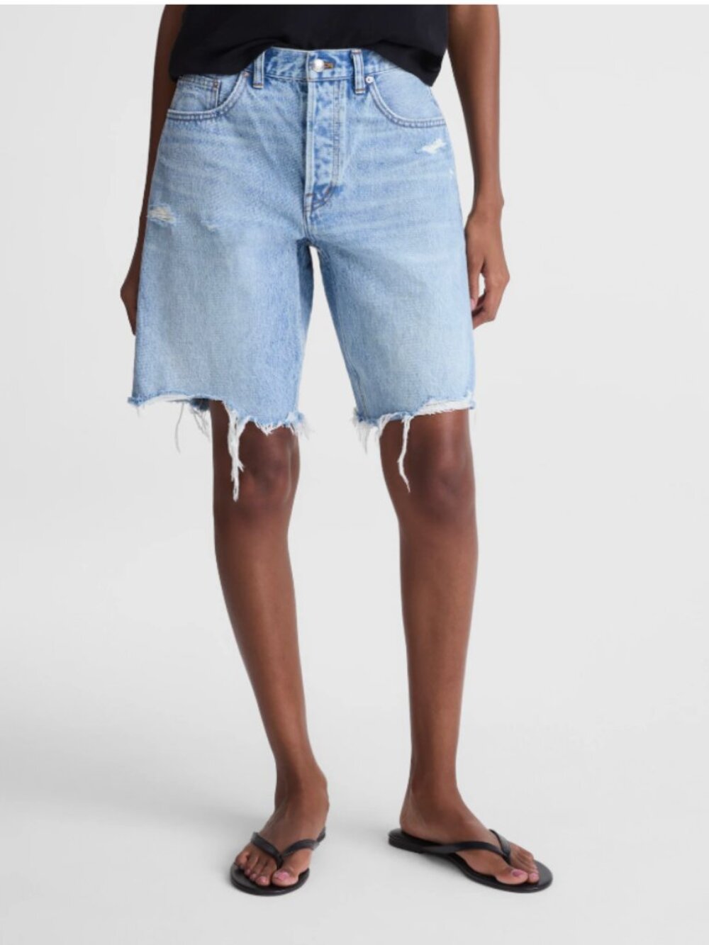 Madewell Essex Long Baggy Short - New With Tags! - Picture 2 of 6